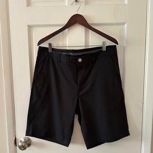 Men’s Bonobos Performance Link Golf Shorts, Black, size 35